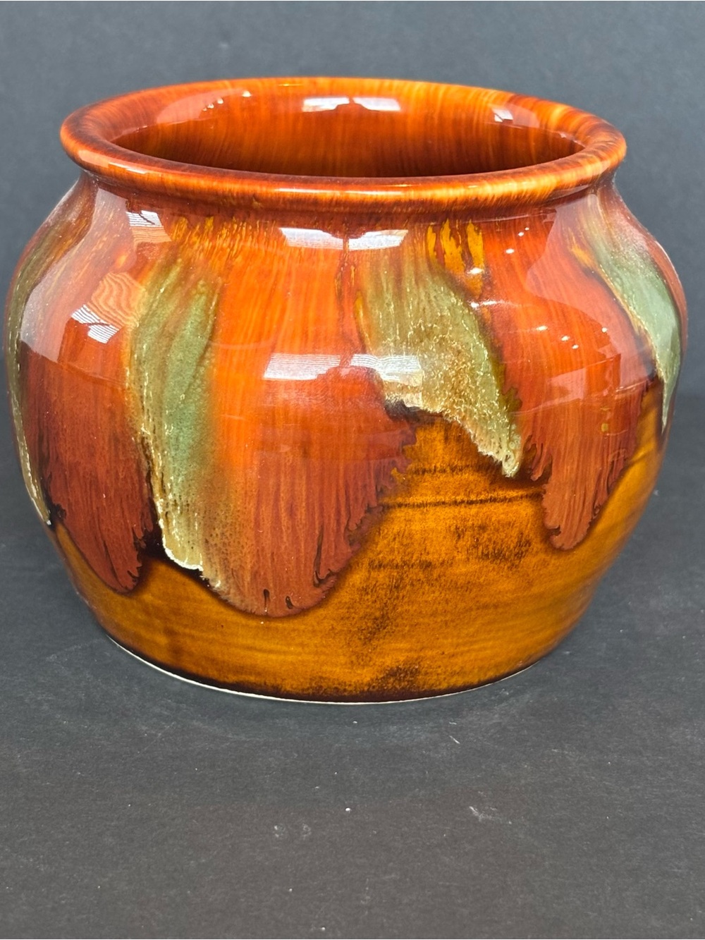 Vintage Pottery Vase Signed Dryden McD Original 4” Hand Thrown - Picture 4 of 7